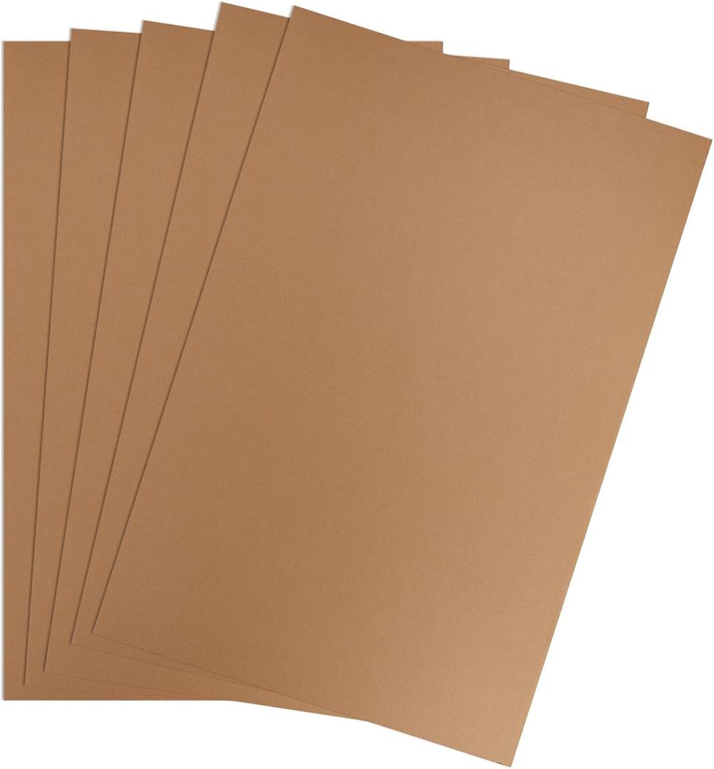 RLAVBL 5 Pack 24x36 Large Corrugated Cardboard Sheets, Flat Cardboard Inserts for Shipping, Mailing, Packing, DIY Crafts