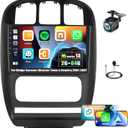 2+64G Android 13 Car Stereo for Dodge Caravan Chrysler Town&Country 2001-2007 with Wireless Carplay Android Auto,10.1'' Touchscreen Car Radio with Mirror Link WiFi/GPS Bluetooth FM/RDS SWC+Rear Camera