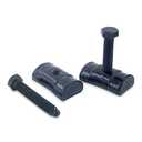 Autoacc Torsion Bar Key Adjustment Block Nuts with Bolts for Chevy Silverado Suburban Tahoe Express Blazer S10 S15 Avalanche Sierra Yukon Savana Sonoma Jimmy K1500/2500/3500 H2 (Full Thread, Set of 2)