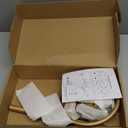 Bathroom Accessories Set, KLJKPA 4 Pieces Gold Bathroom Hardware Set, 24 inch Towel Bar, Towel Racks for Bathroom, Robe Towel Hooks, Toilet Paper Holder Wall Mounted