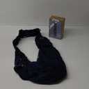 CUBY Dog and Cat Sling Carrier - Hands Free Reversible Pet Papoose Bag - Soft Pouch and Tote Design - Adjustable - Suitable for Puppy, Small Dogs, and Cats for Outdoor Travel (Blue Classic)