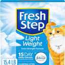 Fresh Step Light Weight Clumping Litter, Extra Strength Formula With Febreze Freshness, 15.4 lb. Box