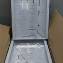 2 Pack Pull Out Cabinet Organizer, 21.8" Deep Slide Out Drawer for Cabinets Adhesive Pull Out Drawers Heavy Duty Pull Out Shelves for Kitchen, Cupboard, Pantry, Bathroom-White