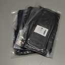 3 x Loritta Womens Winter Headbands Faux Fur Headband Elastic Ear Warmers Furry Ear Muffs (Black)