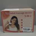 5-in-1 Smart Body Massager: Lymphatic Drainage & Cupping Therapy with Gentle Heat & Vibration  Aims to Smooth Skin Texture on Belly, Arms & Legs, Portable Contouring Care Device