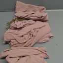 Dinner Cloth Napkins Set of 10,Gauze Napkins 100% Soft Cotton,Washable Spring Easter Cloth Napkins for Wedding Decorative Bridal Shower Family Everyday Use,40 * 40cm (16 * 16 inches),Dusty Pink