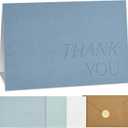 3 x Beautiful Thank You Cards Set of 30 With Envelopes and Stickers - Elegant Blank Cards For Personalized Notes - Perfect Bulk Stationary Set For All Occasions incl. Weddings, Business & Baby Showers