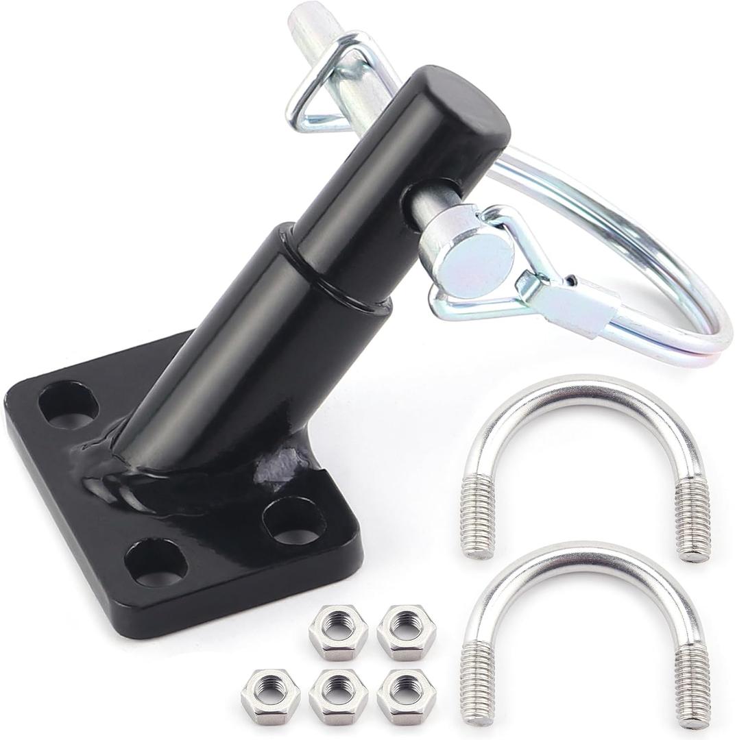 2025 Upgraded Bike Trailer Hitch Coupler Attachment for Schwinn & Instep Bike Trailer Parts, Bicycle Trailer Adapter for Kids & Dog Bike Cargo Trailers Connector Accessories, Remolque para Bicicleta
