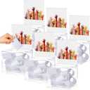 6 Pcs Acrylic Donation Box with Slot, 6 x 5 x 5 Inch