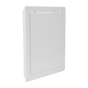 Repa Market 8 x10 Access Panel for Drywall and Ceiling White ABS Plastic Door Panel, Wall Hole Cover Plate - Rustproof, Easy Access and Installation, Hinged Door for Plumbing Electrical Utility