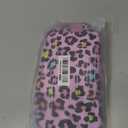 Choco Mocha Snack Bag for Kids Small Cooler Bags Insulated & Freezable Snack Bag For School Toddler Snacks Bag, Cheetah Pink