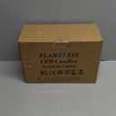 Hausware Set of 9 Flameless Candles Battery Operated LED Real Wax Flickering Electric Candles with Remote Control Timer for Wedding Birthday Halloween Christmas Decorations (Black Color)