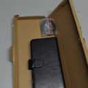 Asuwish Phone Case for Samsung Galaxy Note 9 Wallet Cell Cover with Tempered Glass Screen Protector Crossbody Strap Flip Zipper Card Holder Credit Mobile Slot Stand Note9 Not S9 Women Girls Men Black