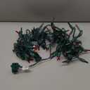 PREXTEX Christmas String Lights with Green Wire - 100 Count, 20 Ft Multicolored Christmas Tree Lights for Xmas Decorations Indoor and Outdoor - Incandescent String Light for Patios, Fences, Holidays