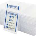 50 Pcs 35 PT Acrylic Card Holders, Trading Card Protectors with Label Slot, Graded Card Slab Style Card Cases for Baseball, Sports, MTG, TCG Cards Storage and Display