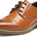 Bruno Marc Boys Dress Oxford Formal Shoes (2 Little Kid, Brown)