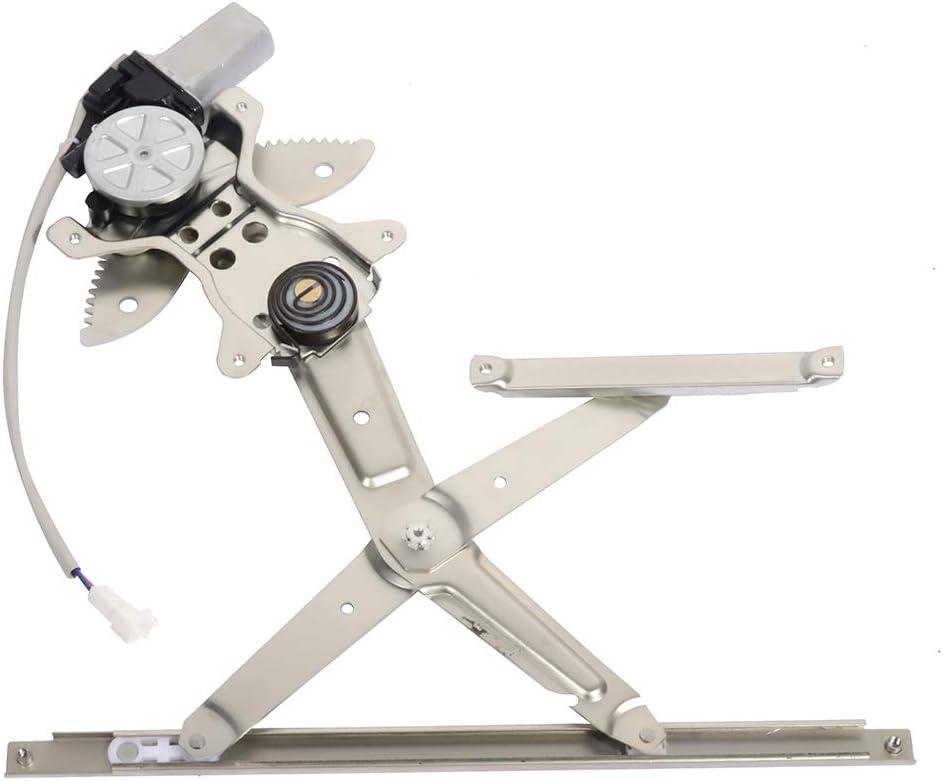 ECCPP Front Right Passenger Side Power Window Regulator with Motor Assembly Replacement fits for 1998-2002 For chevy Prizm 1998-2002 For Toyota Corolla 69801-02040 741-802