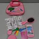 Toddler Play Purse for Kids with Accessories, Toys for Girls with Pretend Makeup, Keys, Smartphone, Dress Up Toy Purse for Toddlers and Kids - Birthday Gift for Little Toddler Girls Ages 3 4 5 6, Pink