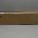 Threehoney Expandable Closet Rod for Wire Shelf Hanging Clothes Adjustable Heavy Duty Closet Hanging Rod Extender Heavy Duty Hanger Bar Metal Poles for Wardrobes Hanger, 1 Pack(36-60 Inch, White)