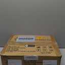 Furologee Kitchen Bakers Rack with Hutch, Coffee Bar Station 4 Tiers, Microwave Oven Stand with 6 S Hooks and Pegboard, Kitchen Microwave Rack for Spice Organizer Workstation, Rustic Brown (22inch)