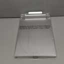 ROCOFF Metal Clipboard with Storage - Letter Size Aluminum Clipboards, Heavy Duty Storage Clipboard - Great for Office, Jobsite or Classroom, Single Compartment (High Capacity Clip)