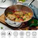 Tramontina Signature Tri-Ply Clad Stainless Steel 6-Quart Saute Pan