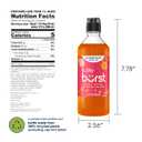 Sodastream Bubly Burst Peach Mango New Pour Bottles, 14.9 FL OZ (Pack of 4) (EXP 05/16/27)