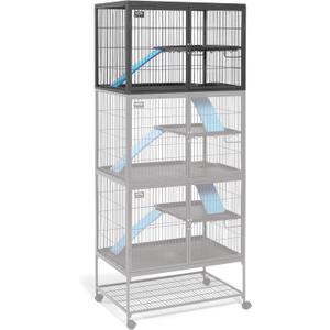 MidWest Homes for Pets Ferret Nation Add-On Unit Small Animal Cage, No Stand, Expands Models 181 or 182