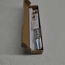 Bifold Door Hardware with Track, Bi-fold Closet Door Hardware Repair Tool Kit, Included Top Guide Wheels, Top Pivot, Bottom Pivot, Spring, Metal Pivot Pin and Steel Track (60 inch)