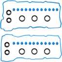 Valve Cover Gasket Set Compatible with Ford Lincoln Vehicle Edge Explorer F150 F-150 2011-2020, Transit 150 250 350, MKS MKT MKX MKZ 2015-2017 3.5L 3.7L V6 Replaces# VS 50814 R, VS50814R, VS50722