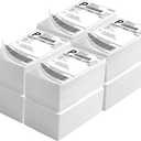 Fanfold 4" x 6" Direct Thermal Labels 4000 Thermal Printer Paper 8 Stacks Shipping Labels
