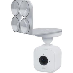 2 PCS Window Mount for Blink Mini/Mini 2 /Blink Outdoor 4 /Blink Indoor Cameras, X-Stand Through Window Use Sercurity Camera, Fixed by Suction Cup Not Adhesive, Can Move Anywhere