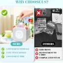 Card Case for Yoto cards, Hard Portable Card Case with Zipper & for Yoto Card Keyring Loop Holder Card Tabs, Travel Carrier Kids Toy Storage Organiser Tidy Mini Card Storage (Green)