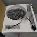 PoKat Farmhouse Floor Lamp for Living Room with Ceramic, 64" Black Standing Lamps for Living Room Corner, Modern Tall Floor Lamps for Bedroom, Sofa, Reading Nock, Rotary Switch, Matte Black