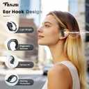 Wireless Earbuds Bluetooth 5.4 Headphones, 54H Playtime Stereo Earphones with Noise Cancelling Mic, IPX7 Waterproof, Fast Charging and Comfort Fit Ear Buds for Fitness/Sports/Workouts/Travel Black