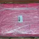 Large Pet Carrier with Wheels, Foldable Rolling Dog Carrier with Big Pocket, Cat Rolling Bag 21"x13"x13" for 2 Cats &Dogs, for Travel, Outdoor, Vet Visits, Camping, Indoor.Pink. (Not for Airline)