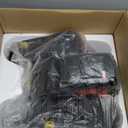 Under Desk Elliptical Machine, Electric Elliptical Leg Exerciser for Seniors with 12 Adjustable, Portable Quiet Elliptical Exercise Machine, Seated Pedal Exerciser with Remote Control (Orange)