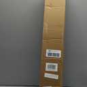 LazBlinds No Drill Cordless Bamboo Roman Shades, 27.5" W × 48" H, Brown