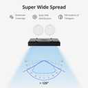 NICREW HyperReef 100 Gen 2 Reef LED Light, 100W Reef Aquarium Lighting for SPS LPS Corals and Saltwater Fish Tanks, Enhanced Violet and Blue Spectrum, Wide Angle Lens, 5 Channels Fully Programmable