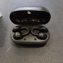 Wireless Earbuds Open Ear Clip Headphones Air Conduction Headphones LED Power Display Earphones Sport Bluetooth 5.3 Headphones (Black)