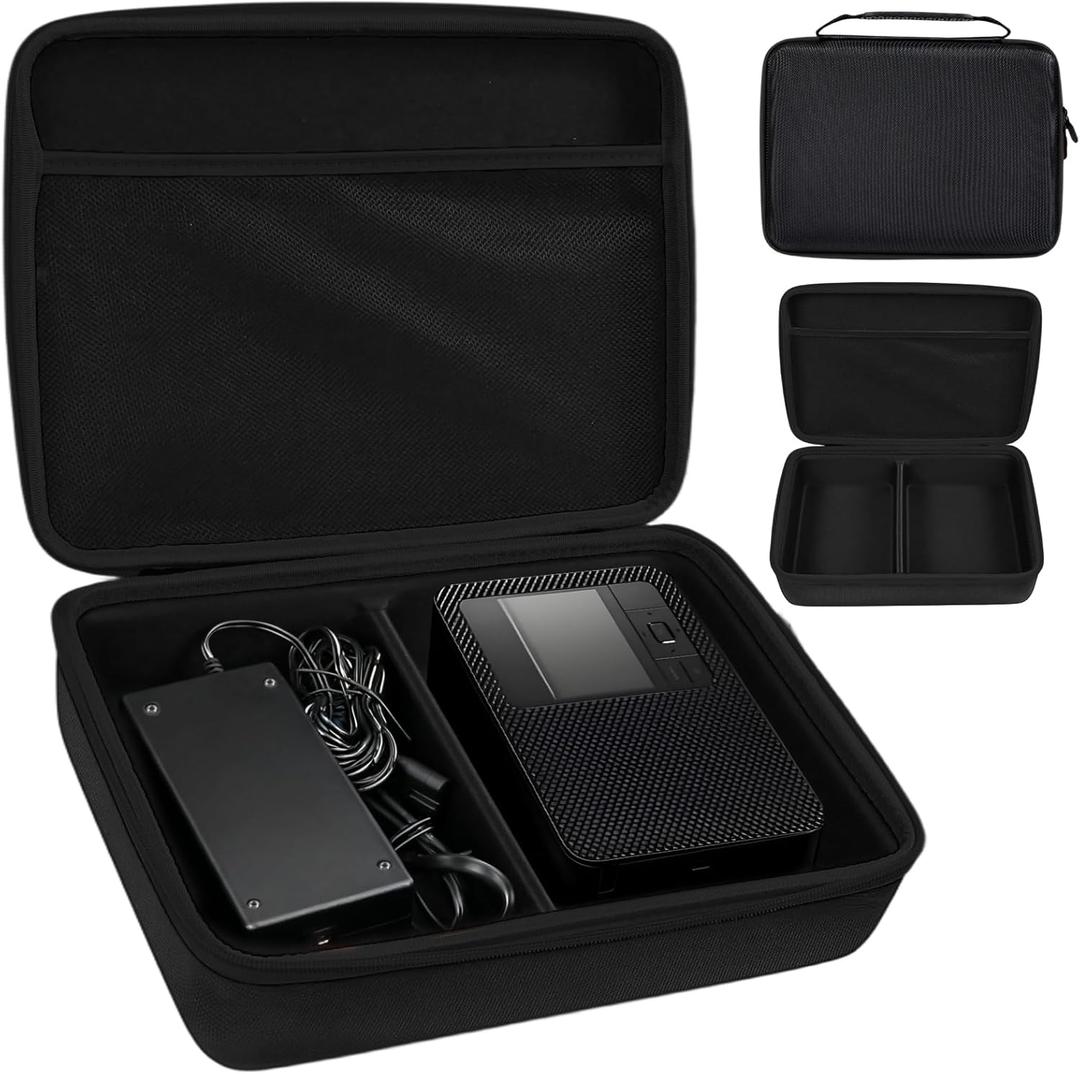 BYSTER Storage Case Compatible with Canon Selphy CP1500 CP1300 CP1200 Wireless Color Photo Printer, Black