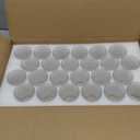 24 Pcs Votive Candle Holders, Clear Glass Candle Holders Bulk for Table Centerpiece, Tea Lights Candle Holders for Wedding Shower, Party and Home Decor