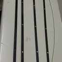 FALAMON Magnetic Poster Hanger Frame, 48x36 48x24 48x32 Teak Wood Magnet Poster Frame for Posters, Prints, Photos, Pictures, Maps, Scrolls, and Canvas Artwork(Black, 48")