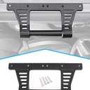 JeCar Grab Handle Aluminum Alloy Roll Bar Handle Interior Accessories Compatible with Jeep Wrangler 2018-2023 JL JLU & 2020-2023 Gladiator JT Truck, Black