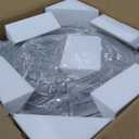 Large Crystal Chandelier Light fixtures - 19-Light High Ceiling Hanging Chandeliers, 3-Layers Luxury Empire Chandeliers for High Ceilings,Entryway,Living Room,Staircase, Foyer (D31.5) (Chrome)