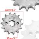 428 Chain ATV Motorcycle Rear Sprocket (41 Tooth), Front Sprocket (14 Tooth, 17 mm), Replacement for Chinese 50cc 70cc 90cc 110cc 125cc Pit Dirt Trail Quad Motor Bike Motorcycle ATV Parts