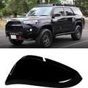 Moonlinks Compatible with Toyota 4Runner 2014-2023/RAV4 2013-2015/RAV4 HV 2016 Left Side Mirror Cover Replacement,Black Exterior Left Driver Side Door Rear view Mirror Cap Trim