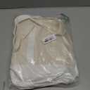 Mykng Nzw Empty Mahjong Tile Bags Set for American Tiles and Racks,Canvas Tote Bag with Mat Holder Accessories Organizer,Portable Mahjong Case Drawstring Protective Sleeve for Rack Pushers,Beige