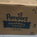 Pampers Swaddlers Diapers, Size 2 (10-22 lbs), 186 Count, Fragrance Free, Hypoallergenic, Absorbent, Pediatrician Recommended, Skin Safe