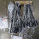 33" Modern Chandelier Ceiling Light Fixture, 12-Light Sputnik Chandeliers Matte Black Mid Century Chandelier Over Table, Height Adjustable Chandeliers for Dining Room Living Room Kitchen Island (Bulbs not Included)